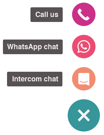 Call Now Button integration with Intercom chat
